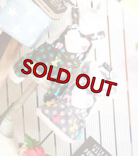 画像3: 【オススメ】【名入れ】メルヘンPOP水玉サロペット ペアルック (3)