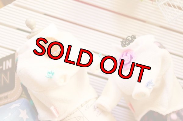 画像4: 【オススメ】【名入れ】メルヘンPOP水玉サロペット ペアルック (4)