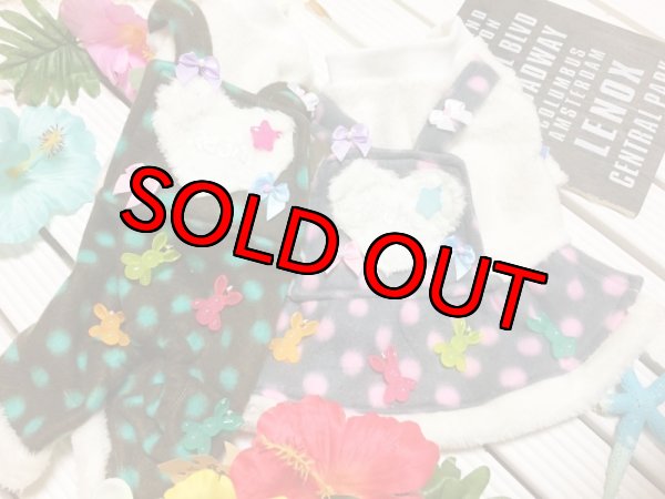 画像11: 【オススメ】【名入れ】メルヘンPOP水玉サロペット ペアルック (11)