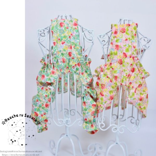 画像9: ストロベリーキャミパンツ&スカート (9)