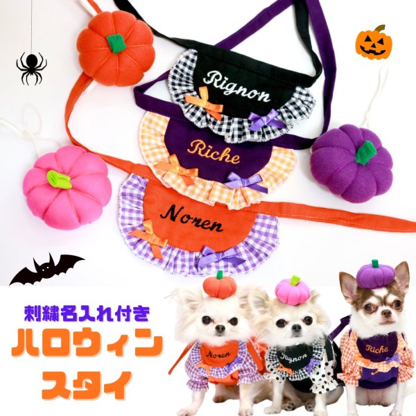 画像1: 【名入れ】ハロウィンスタイ (1)