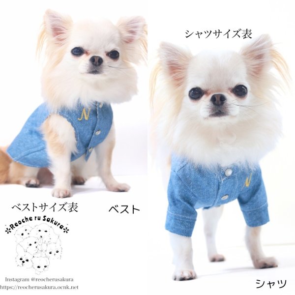 画像12: おめかしデニム　シャツ、ブラウス、ベストシリーズ (12)