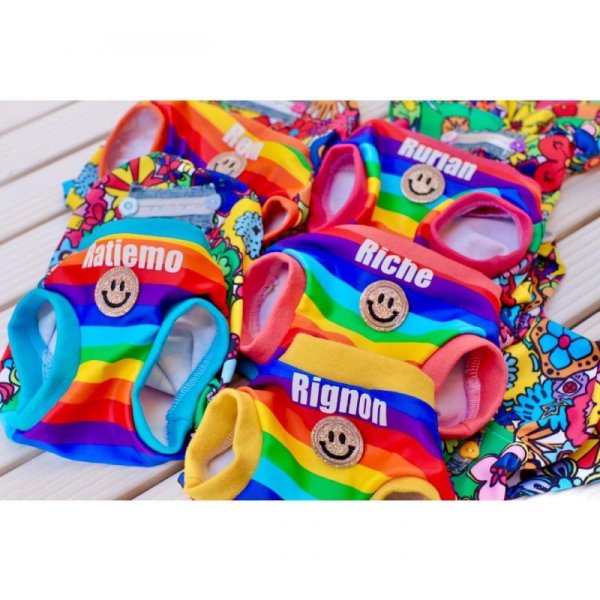 画像7: 【名入れ】カラフルペアルック 春夏 (7)