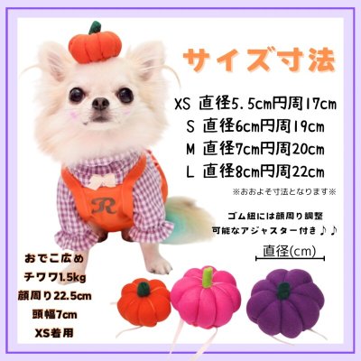 画像1: 【ハロウィン】かぼちゃ帽 【かぶりもの】