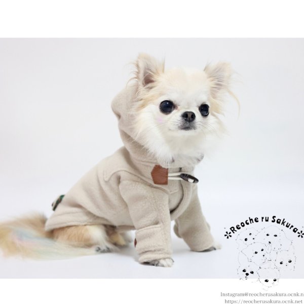 画像20: ダッフルコート(フリースver)裏地なし (20)