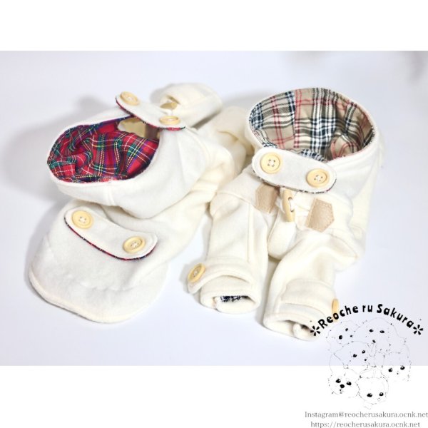 画像29: ダッフルコート(フリースver)裏地なし (29)