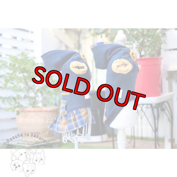 画像5: 【名入れ】Smileチェックポケットペアルック (5)