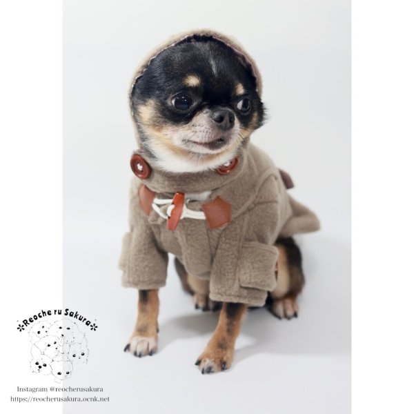 画像19: ダッフルコート(フリースver)裏地なし (19)